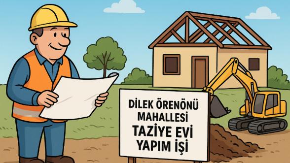 Yeşilyurt Belediyesi'nden Dilek Örenönü'ne Taziye Evi 