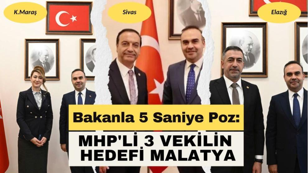 Bakanla 5 Saniye Poz: MHP'li 3 Vekilin Hedefi Malatya