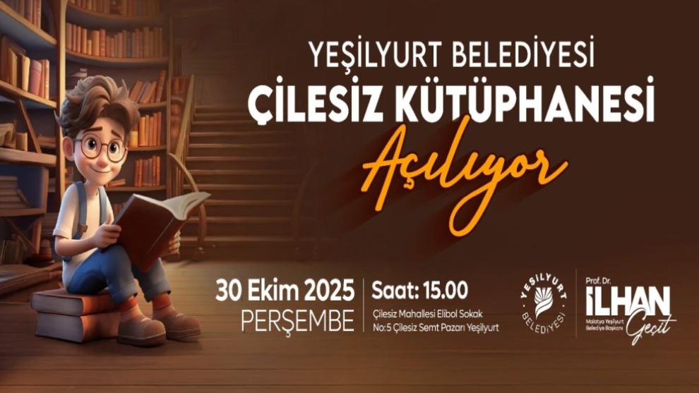 Başkan Geçit'in Sözü Yerine Geldi: Çilesiz Kütüphanesi Kapılarını Açıyor