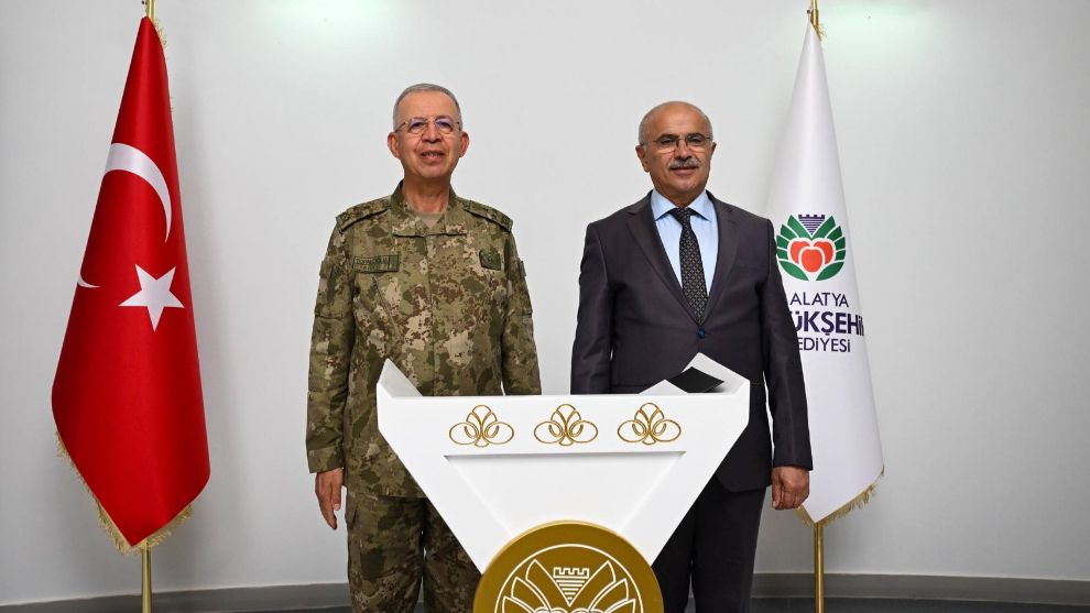 Başkan  Sami Er, Korgeneral Topaloğlu'nu Ağırladı