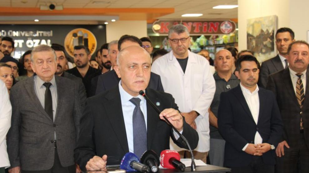 Malatya'da Hekimlere Şiddet Protestosu: “Güvenli Ortam İstiyoruz”
