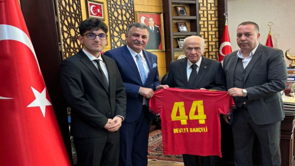 Yeni Malatyaspor Yönetimi Bahçeli'yi Ziyaret Etti