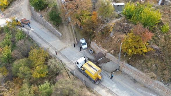 Çamurlu'nun Yollarına Bakım 