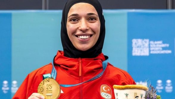 Rabia Topuz Malatya'ya Altın Madalya Getirdi