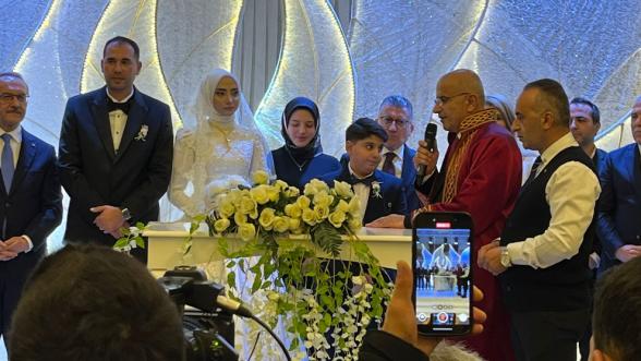 Başkan Er'in Unutamayacağı Nikah Töreni 