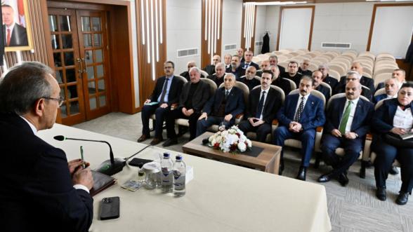 Esnaf Odaları Toplantısında Karar: Malatya Çarşısı Hızlanacak