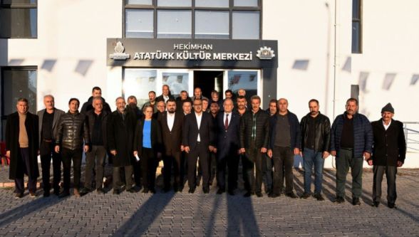 Hekimhan'da borular akıyor, vatandaşlar susuz kalmadı