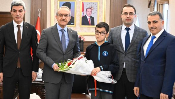 Küçük Kerem'in Büyük Başarısı Ödüllendirildi 