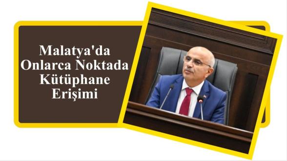 Malatya'da Onlarca Noktada Kütüphane Erişimi