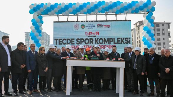 Malatya'da Yeni Spor Kompleksinin Temeli Atıldı