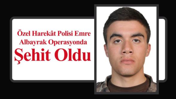 Özel Harekât Polisi Emre Albayrak Operasyonda Şehit Oldu