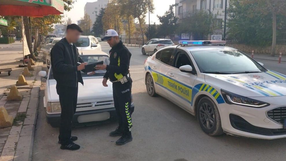 İnönü Caddesi'nde Drift Sürücüsüne 60 Gün Men Cezası