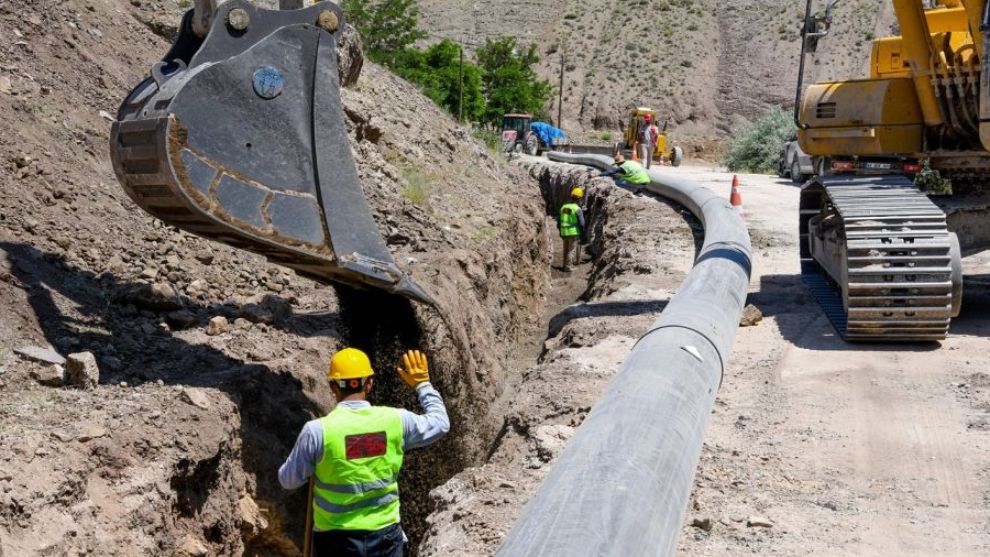 Sivas Sarıca'dan Kuluncak'a Asrın Su Hattı Projesi