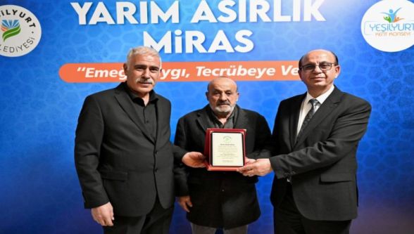 Bir Ömürlük Emek Yeşilyurt'ta Hatırlandı