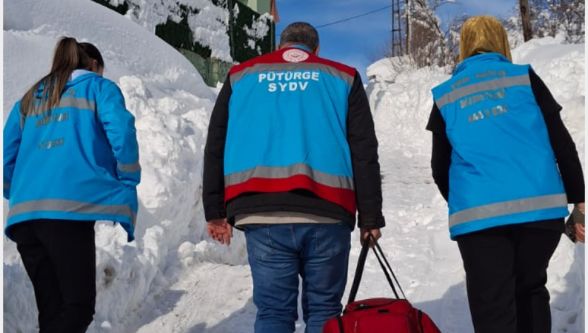 Karın Kapattığı Yollar Şifaya Engel Oluyordu: Pütürge'de Zorlu Bekleyiş