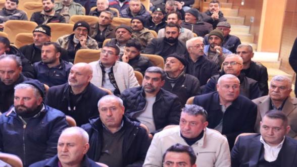 Malatya İmalat–Demir ve Tamir Esnaf Odası'nda Tunçdemir Başkan Seçildi