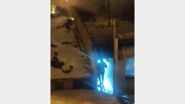 Malatya'da Müstakil Evde Gece Yarısı Yangın: Bir Kadın Kurtarıldı