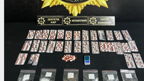 Malatya'da Sokak Satıcılarına Narkotik Operasyonu; 3 Tutuklama, 2 Gözaltı 