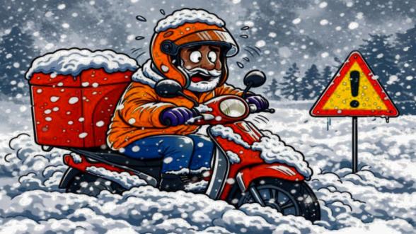 Motosiklete Soğuk Duş: Yollar Bugün Yasak