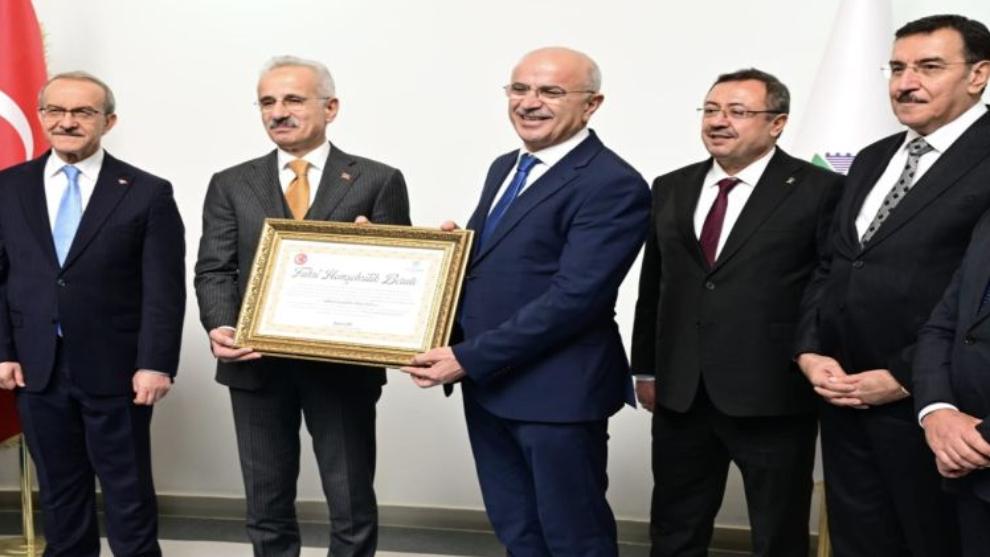 Bakan Uraloğlu İlk Hemşehrilik Beratını Malatya'dan Aldı