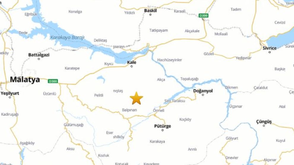 Malatya'da Deprem: Pütürge 4.5 ile Sallandı