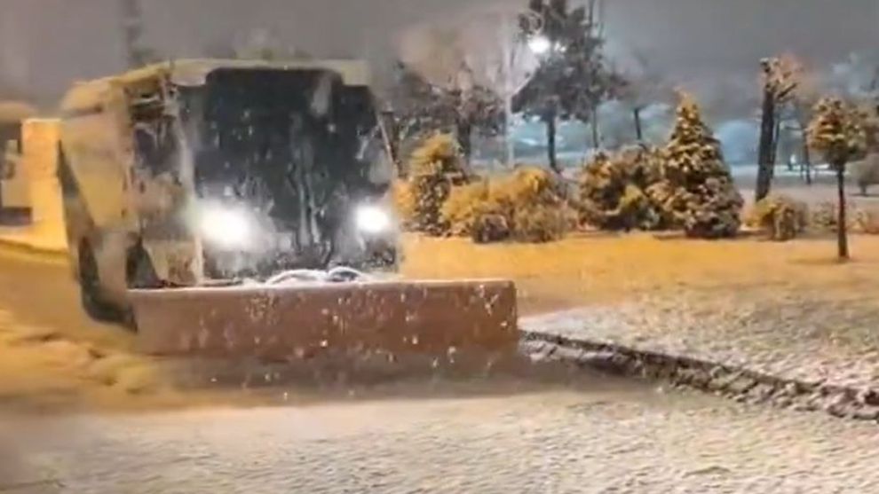 Malatya'da Yoğun Kar Yağışı Nedeniyle Eğitime Ara Verildi