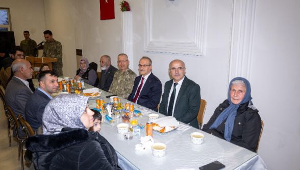 2. Orduda Şehit Aileleri ve Gaziler İçin İftar