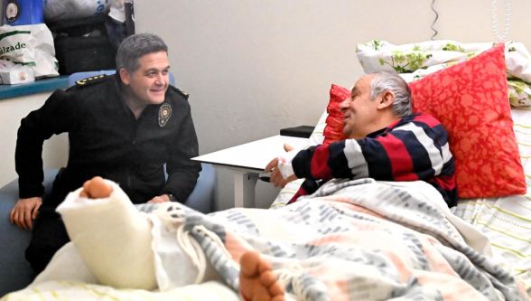 Emniyet Müdürü Ay'dan Şehit Babasına Vefa Ziyareti