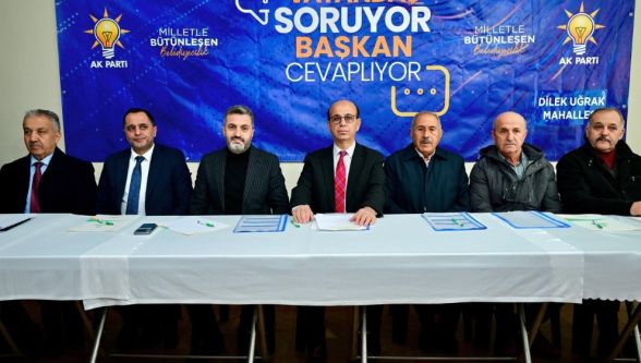 “Her Mahalleye Eşit Hizmet İçin Sahadayız”