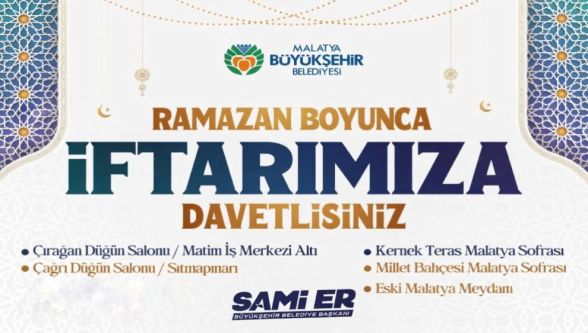 Malatyada Ramazan Coşkusu Başlıyor