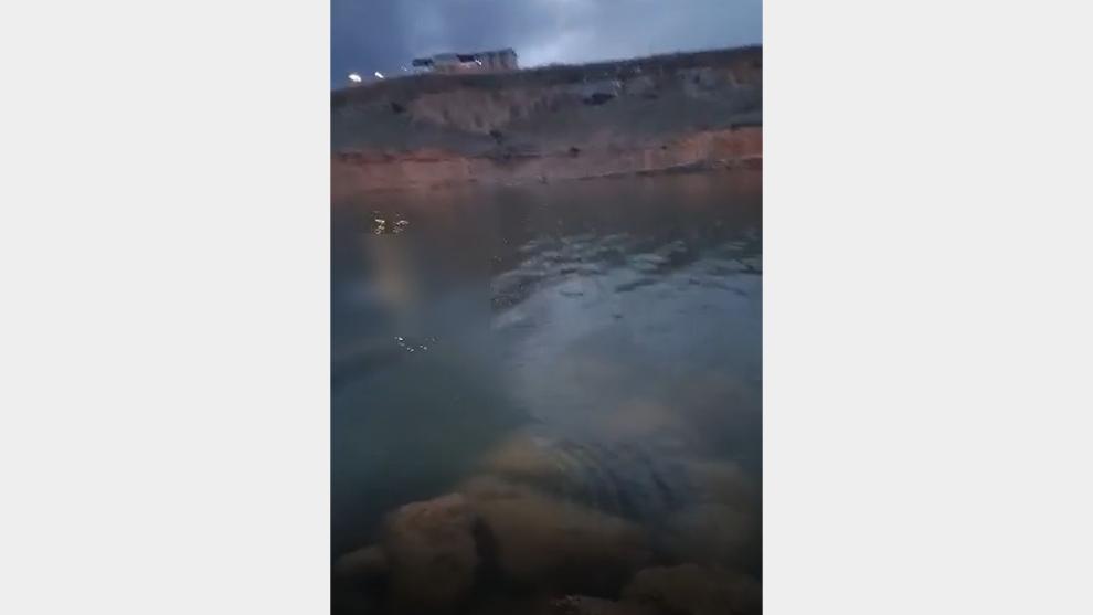 Beylerderesi'nde Boğulma Anı Kamerada: Göletten Cansız Beden Çıkarıldı