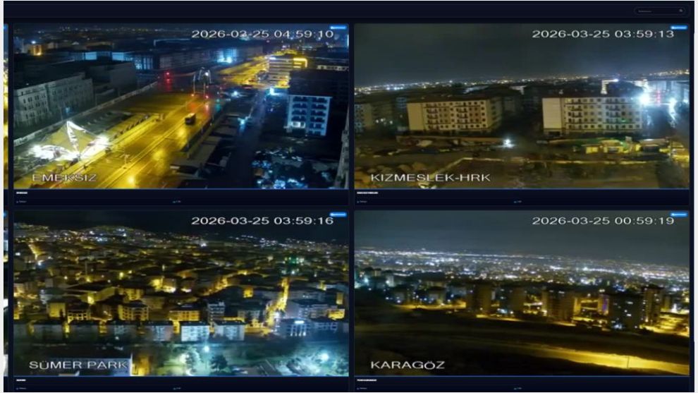 Malatya Büyükşehir'den 6 noktada canlı kamera yayını