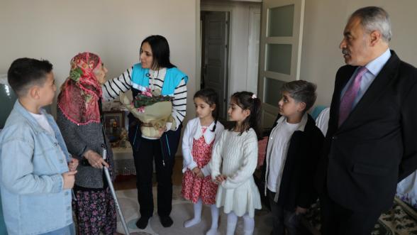 Bir Tebessüm Yetti: Battalgazide Duygusal Bayramlaşma