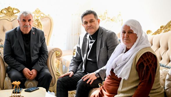 Emniyet Müdürü Kayhan Aydan Şehit Ailesine Ziyaret