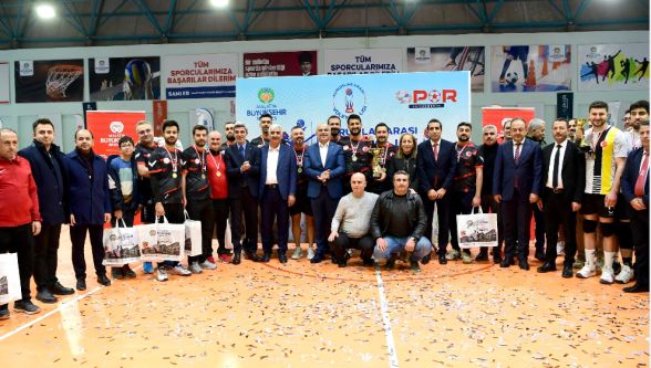 Malatya Kurumlar Arası Voleybol Turnuvası'nın Şampiyonu Belli Oldu