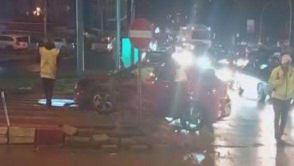 Malatya'da Kavşakta Trafik Kazası: 5 Yaralı 