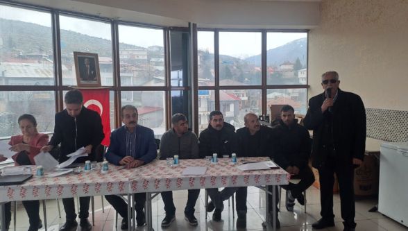 Pütürge Esnaf ve Sanatkarlar Odasında Hüseyin Onur Güven Tazeledi
