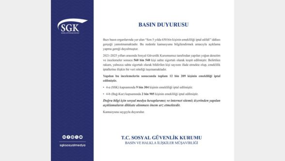 Sahte sigorta denetimlerinde son durum: SGK gerçek rakamları paylaştı