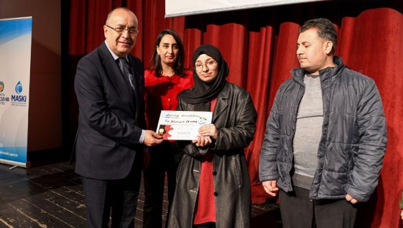 Su İsrafına Resimle Dikkat Çektiler: MASKİ Ödül Töreni Yapıldı