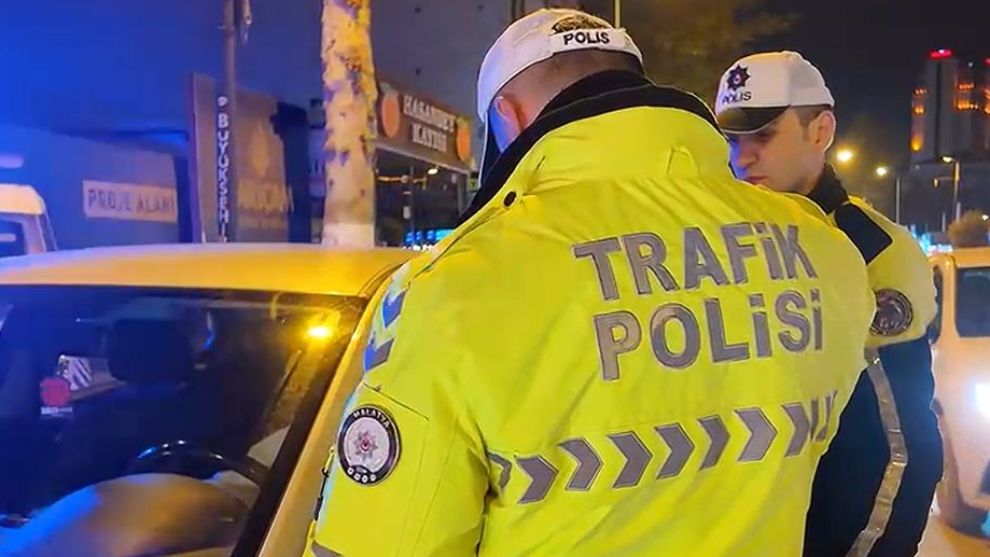 Malatya'da Trafik Denetimi: İki Haftada Bin 120 Araç Men Edildi