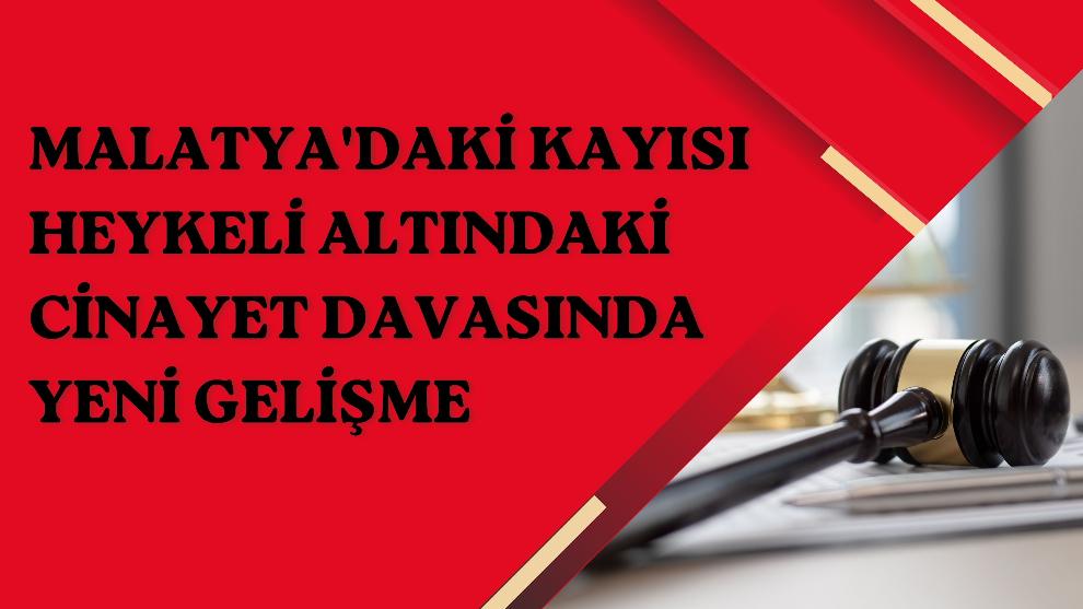 Malatya'daki Kayısı Heykeli Altındaki Cinayet Davasında Yeni Gelişme