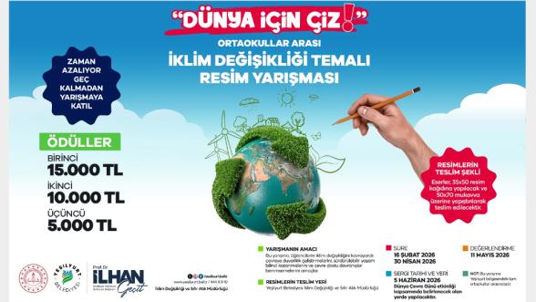 "Dünya İçin Çiz" Yarışması Başladı: Son Başvuru 30 Nisan