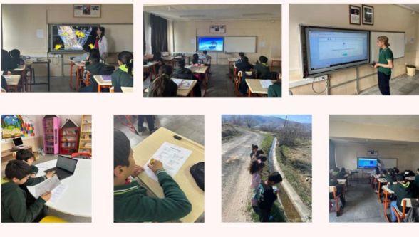 Koldere Ortaokulu Avrupa destekli projede öne çıktı