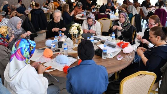 Malatya'da ilmek ilmek yarışma heyecanı