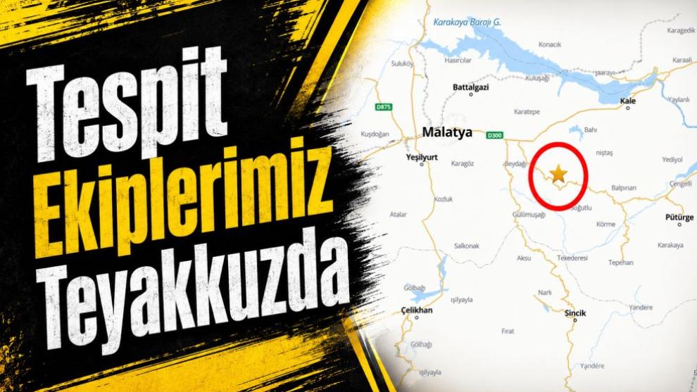 "Tespit Ekiplerimiz Teyakkuzda"