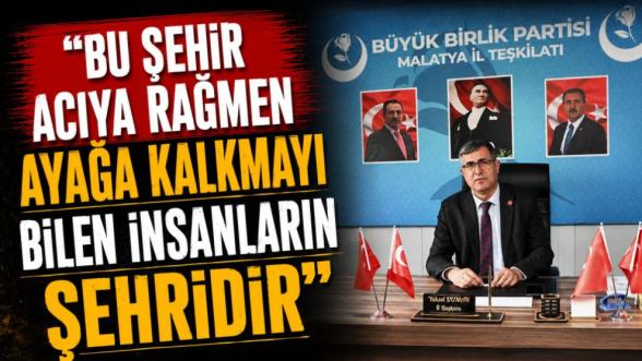 "Bu Şehir Acıya Rağmen Ayağa Kalkmayı Bilen İnsanların Şehridir"