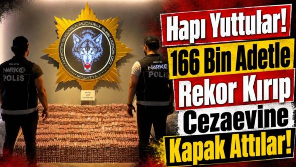 Hapı Yuttular! 166 Bin Adetle Rekor Kırıp Cezaevine Kapak Attılar!