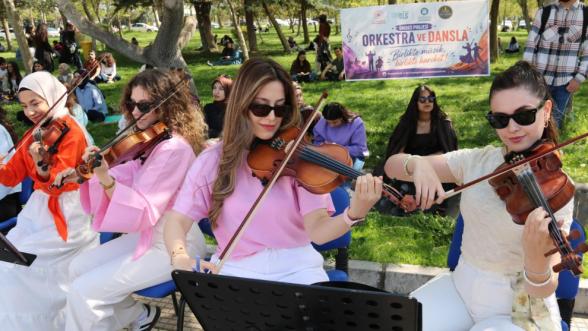 Malatya'da Orkestra ve Dansla Psikososyal Destek Etkinliği