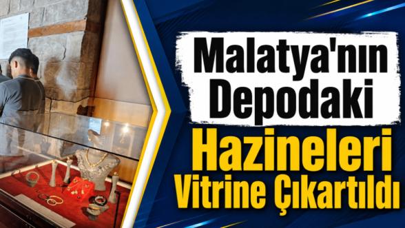 Malatya'nın Depodaki Hazineleri Vitrine Çıkartıldı