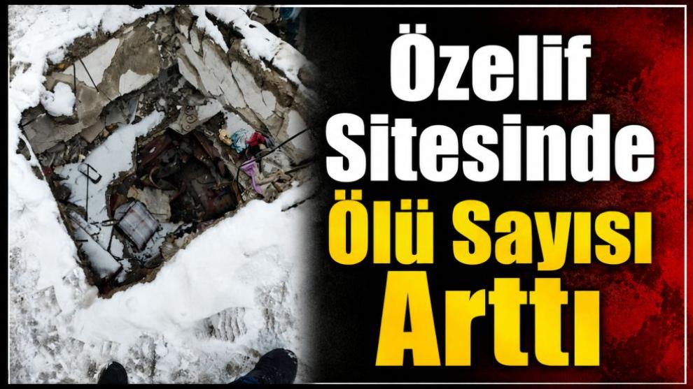Özelif Sitesinde Ölü Sayısı Arttı